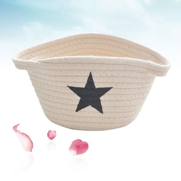 storage baskets nordic star deskdebris basket cotton organizer baby kids clothes toys holder - with handle (beige)
storage baskets nordic star deskdebris basket cotton organizer baby kids clothes toys holder - with handle (beige)