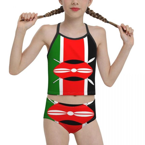 women's swimwear 2021 patriot for junior high school girl print flag of kenya biquini wholesale brand children, White;black
women's swimwear 2021 patriot for junior high school girl print flag of kenya biquini wholesale brand children, White;black