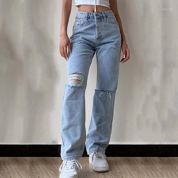 helisopus large size boyfriend jeans vintage y2k ripped high waist straight pants female women's trousers streetwear, Blue
helisopus large size boyfriend jeans vintage y2k ripped high waist straight pants female women's trousers streetwear, Blue