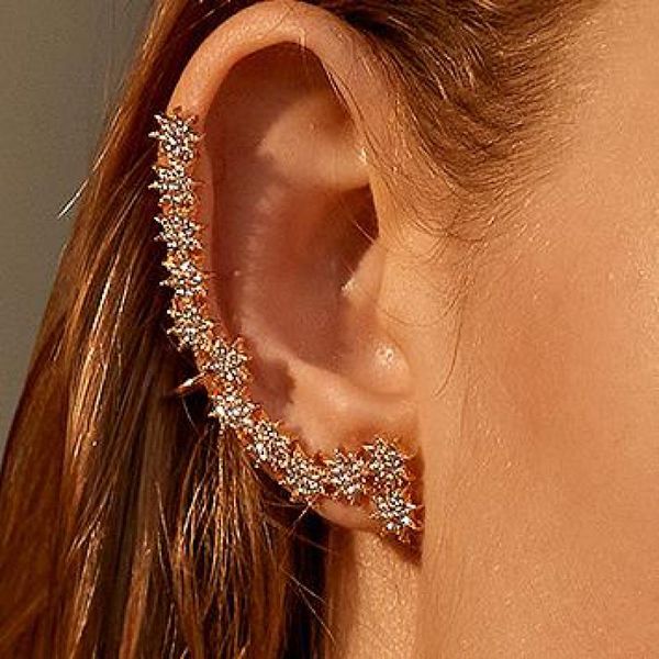 big earrings star crystal ear clip earrings for women zircon earing without hole jewelry fake earring single ear clip earings  factory price, Silver
big earrings star crystal ear clip earrings for women zircon earing without hole jewelry fake earring single ear clip earings  factory price, Silver