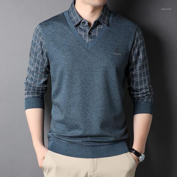 men's casual shirts 2021 mans clothes grade fashion brand korean knit shirt for men fasion long sleeve slim fit preppy look masculino, White;black
men's casual shirts 2021 mans clothes grade fashion brand korean knit shirt for men fasion long sleeve slim fit preppy look masculino, White;black