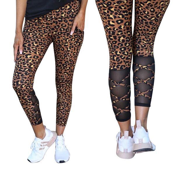 leopard mesh patchwork leggings casual trousers women high waist skinny fitness yoga running sport pants fashion streetwear, Black
leopard mesh patchwork leggings casual trousers women high waist skinny fitness yoga running sport pants fashion streetwear, Black