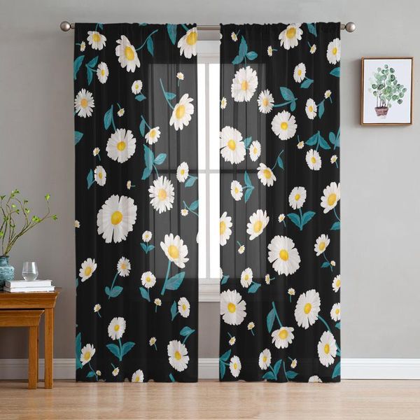 curtain & drapes daisy flower black sheer curtains for living room bedroom kitchen tulle windows voile home decoration
curtain & drapes daisy flower black sheer curtains for living room bedroom kitchen tulle windows voile home decoration