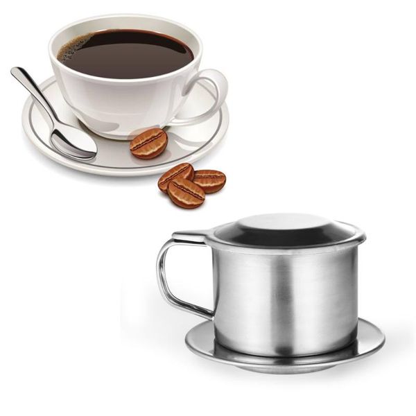 coffee filters 1pc stainless steel vietnam vietnamese filter drip home portable office tools simple maker infuser
coffee filters 1pc stainless steel vietnam vietnamese filter drip home portable office tools simple maker infuser