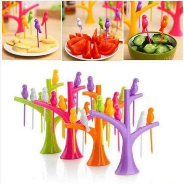 forks easy bird fruit snack dessert forks+ tree shape holder for party home decor hall
forks easy bird fruit snack dessert forks+ tree shape holder for party home decor hall