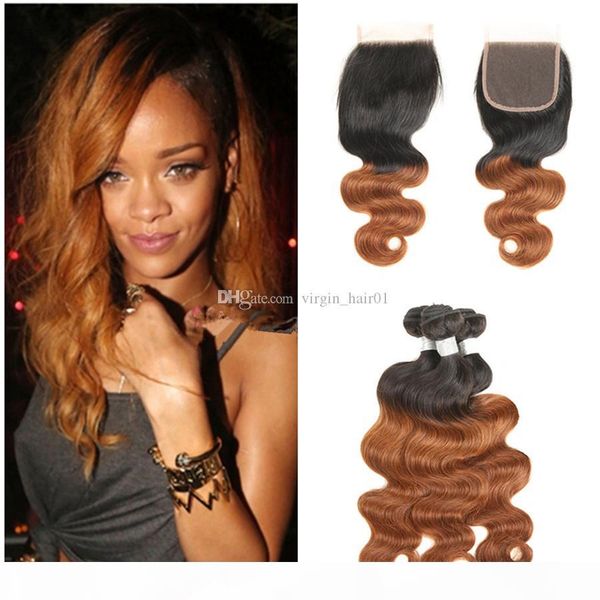 grade 9a two tone ombre malaysian virgin human hair weaves 3 bundles with lace closures #30 body wave cambodian hair with lace closure, Black;brown
grade 9a two tone ombre malaysian virgin human hair weaves 3 bundles with lace closures #30 body wave cambodian hair with lace closure, Black;brown