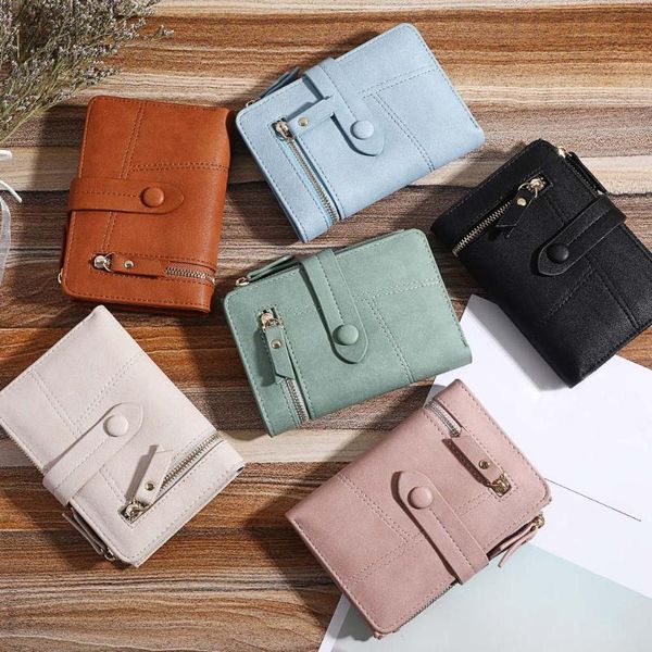 daigelo mini wallets for women simple retro zipper short wallet coin purse card holders handbag solid color casual coin bags, Red;black
daigelo mini wallets for women simple retro zipper short wallet coin purse card holders handbag solid color casual coin bags, Red;black