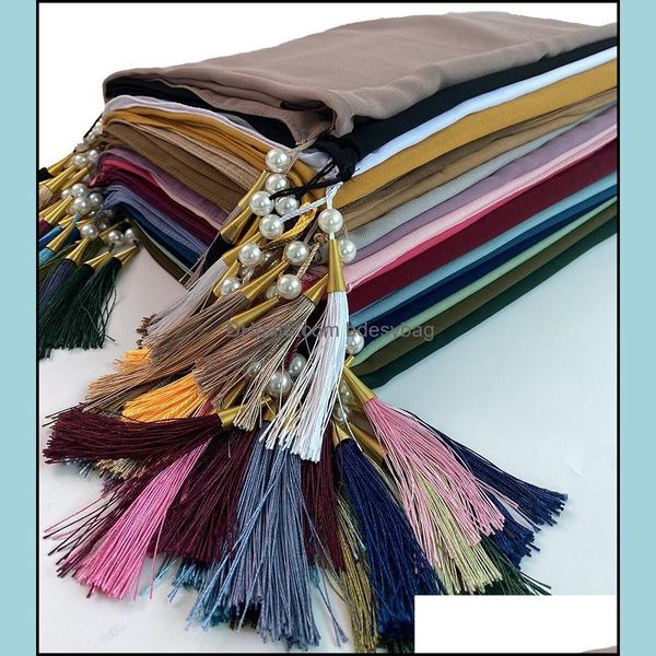wraps hats, & gloves fashion aessories1 pc bubble chiffon solider color long soft wrap shawl scarves femme bufandas beaded pearls hijabs tas, Blue;gray 
wraps hats, & gloves fashion aessories1 pc bubble chiffon solider color long soft wrap shawl scarves femme bufandas beaded pearls hijabs tas, Blue;gray