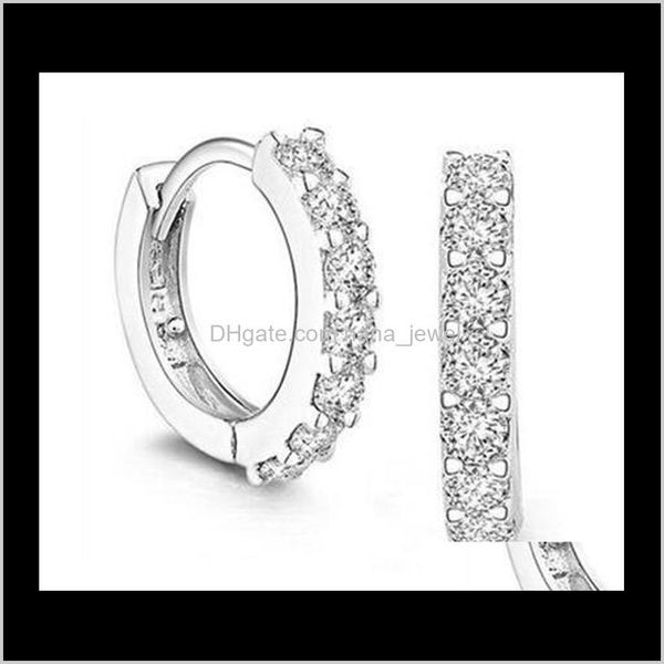 charms wedding stud earrings 2016 new 925 sterling silver 7 cz high simulated diamonds engagement beautiful jewelry crystal ear rings bsa3f, Golden;silver
charms wedding stud earrings 2016 new 925 sterling silver 7 cz high simulated diamonds engagement beautiful jewelry crystal ear rings bsa3f, Golden;silver