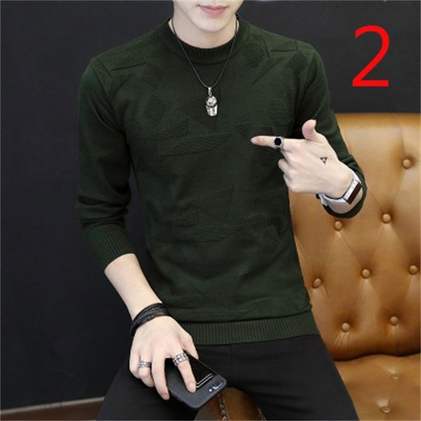 2021 new long-sleeved t-shirt male fashion korean version of the clothes tide brand men c679, White;black
2021 new long-sleeved t-shirt male fashion korean version of the clothes tide brand men c679, White;black