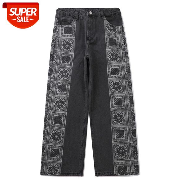 Hip Hop Patchwork Side Pattern Print Denim Jeans Casual Streetwear Harajuku Straight Pant Man Oversized Jogger Men Trousers 2020 #D27Z, Blue
Hip Hop Patchwork Side Pattern Print Denim Jeans Casual Streetwear Harajuku Straight Pant Man Oversized Jogger Men Trousers 2020 #D27Z, Blue