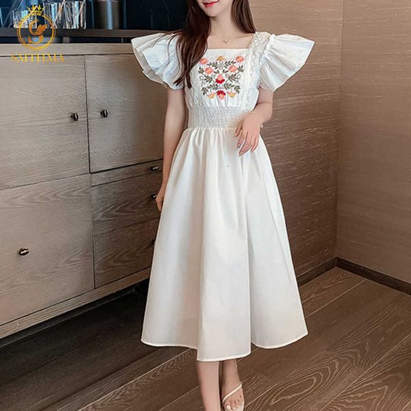 casual dresses 2021 fashion ruffles flower embroidery white summer sweet elastic high waist vintage elegant party 55wt, Black;gray
casual dresses 2021 fashion ruffles flower embroidery white summer sweet elastic high waist vintage elegant party 55wt, Black;gray