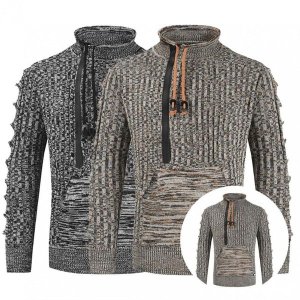 men's sweaters half high collar autumn winter thickened solid color pullover sweater male clothing, White;black
men's sweaters half high collar autumn winter thickened solid color pullover sweater male clothing, White;black