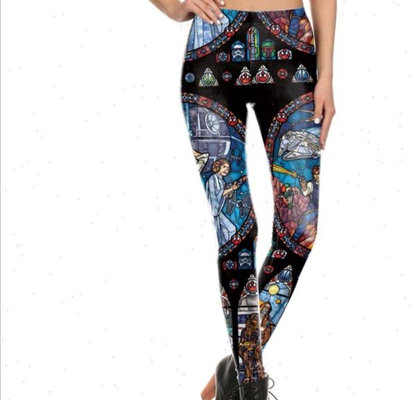brand fashion womens church murals printing leggings slim funny cosplay legging digital animation pencil pants, Black
brand fashion womens church murals printing leggings slim funny cosplay legging digital animation pencil pants, Black