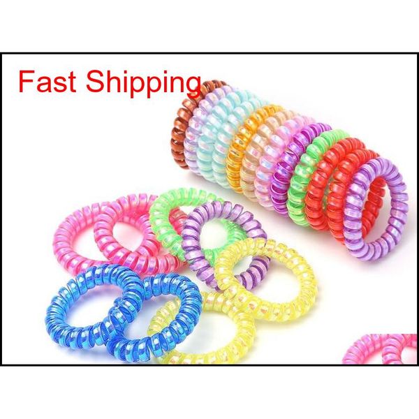 pinkycolortelephone wire cord headbands for women elastic hair bands rubber ropes hair ring girls hair acc jllird dh_garden, Silver
pinkycolortelephone wire cord headbands for women elastic hair bands rubber ropes hair ring girls hair acc jllird dh_garden, Silver
