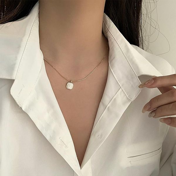 pendant necklaces necklace for women geometric blocks are simple and fashionable, Silver
pendant necklaces necklace for women geometric blocks are simple and fashionable, Silver