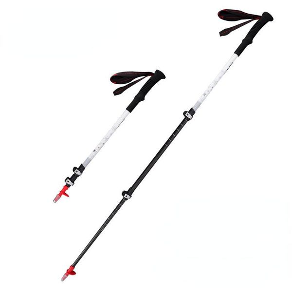 trekking poles ultralight aluminum alloy 3 sections walking stick adjustable carbon fiber alpenstock climbing hiking accessories
trekking poles ultralight aluminum alloy 3 sections walking stick adjustable carbon fiber alpenstock climbing hiking accessories