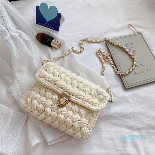 evening bags simple strip thread hook knitted shoulder crossbody bag for women hand woven clutch
evening bags simple strip thread hook knitted shoulder crossbody bag for women hand woven clutch
