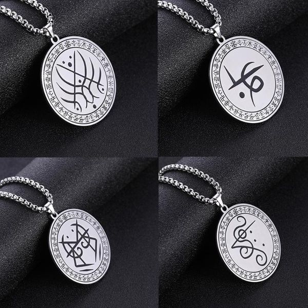pendant necklaces fishhook round tattoo vicaa ancient symbol amulet circle stainless steel charm necklace gift for men woman, Silver
pendant necklaces fishhook round tattoo vicaa ancient symbol amulet circle stainless steel charm necklace gift for men woman, Silver