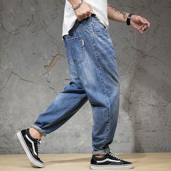 men's jeans 2021 spring autumn streetwear hip hop cargo pants elastic harun joggers mens loose blue
men's jeans 2021 spring autumn streetwear hip hop cargo pants elastic harun joggers mens loose blue