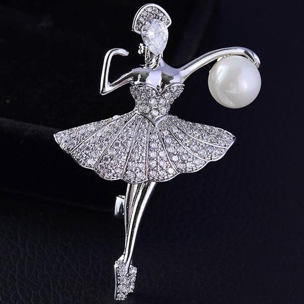 pins, brooches zlxgirl copper jewelry dance girls shape women scarf pins perfect cubic zircon bouquet couple gift, Gray
pins, brooches zlxgirl copper jewelry dance girls shape women scarf pins perfect cubic zircon bouquet couple gift, Gray