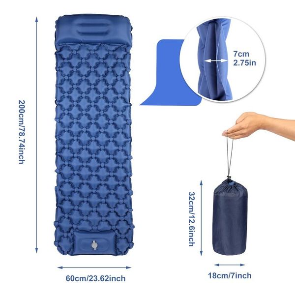 outdoor pads 2021 camping air mat ultralight inflatable mattress cushion tent portable folding bed hiking travel sleeping pad beach
outdoor pads 2021 camping air mat ultralight inflatable mattress cushion tent portable folding bed hiking travel sleeping pad beach