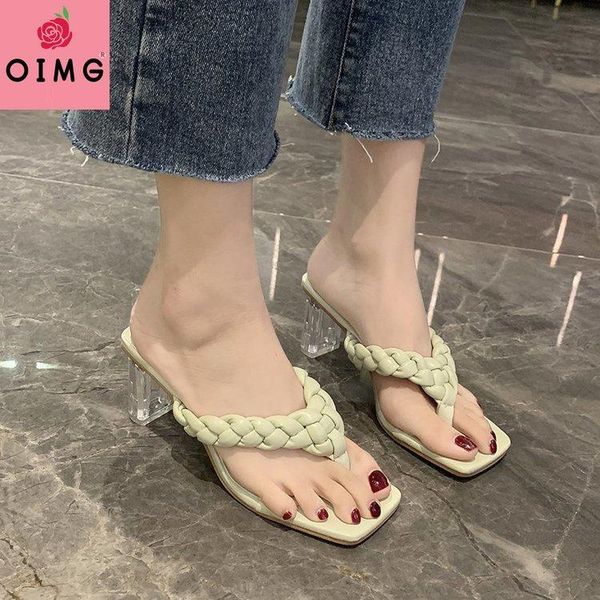 oimg outdoor mid-heel thick with square toe flip flops woven beach sandals and slippers new large size women's shoes, Black
oimg outdoor mid-heel thick with square toe flip flops woven beach sandals and slippers new large size women's shoes, Black