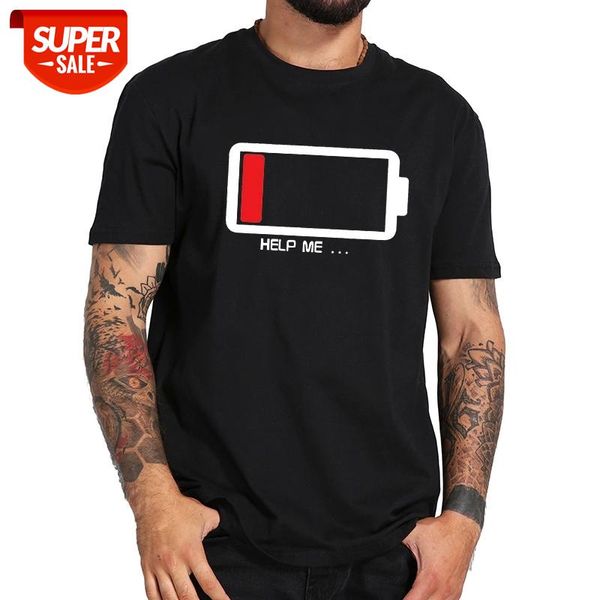 Help Me Energy Low T Shirt Battery Funny Tshirt Simple Print Pure Cotton EU Size Breathable Comfortable Cool Tops #rl8h, White;black
Help Me Energy Low T Shirt Battery Funny Tshirt Simple Print Pure Cotton EU Size Breathable Comfortable Cool Tops #rl8h, White;black