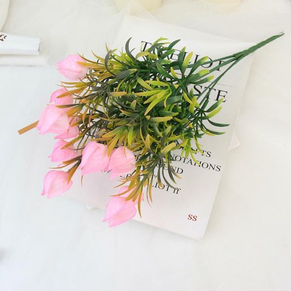 decorative flowers & wreaths a bunch of artificial silk cloth + plastic fake bouquet home wedding party garden-decor
decorative flowers & wreaths a bunch of artificial silk cloth + plastic fake bouquet home wedding party garden-decor