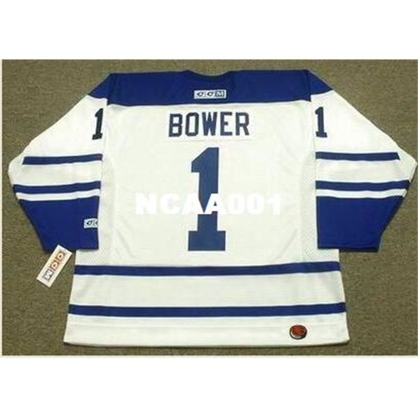 001s #1 johnny bower toronto maple leafs 1963 ccm retro away hockey jersey or custom any name or number retro jersey, Black
001s #1 johnny bower toronto maple leafs 1963 ccm retro away hockey jersey or custom any name or number retro jersey, Black