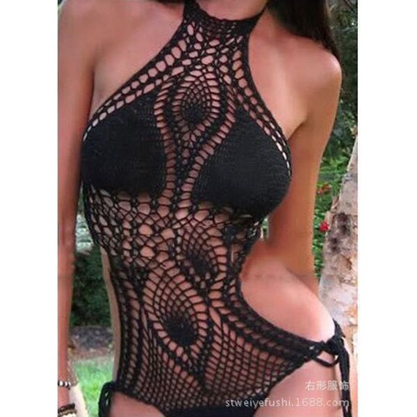 red same hollow bikini fashion one net piece suit leisure travel beach swimsuit, White;black
red same hollow bikini fashion one net piece suit leisure travel beach swimsuit, White;black