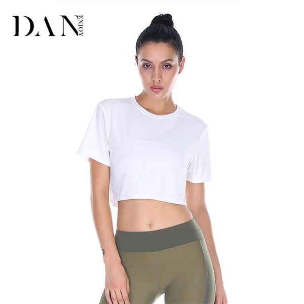 danenjou yoga shirts women running shirt joggers jogging sports training fitness fitting gym yoga short sleeve jerseys, White;red
danenjou yoga shirts women running shirt joggers jogging sports training fitness fitting gym yoga short sleeve jerseys, White;red