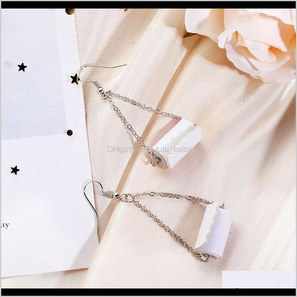 & chandelier jewelry creative personalized dangle simple 3d tissue leather roll novelty funny paper towel earrings for drop delivery 2021 uf, Silver
& chandelier jewelry creative personalized dangle simple 3d tissue leather roll novelty funny paper towel earrings for drop delivery 2021 uf, Silver