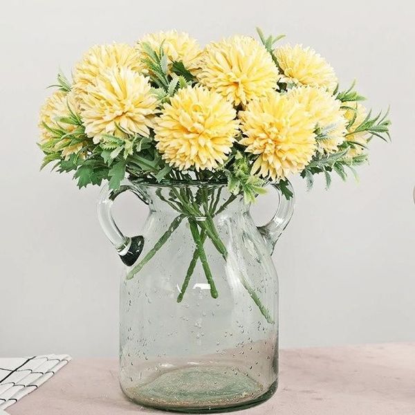 decorative flowers & wreaths artificial flower 23cm ping pong chrysanthemum dandelion 5 heads, ball chrysanthemum, wedding arrangement,home
decorative flowers & wreaths artificial flower 23cm ping pong chrysanthemum dandelion 5 heads, ball chrysanthemum, wedding arrangement,home