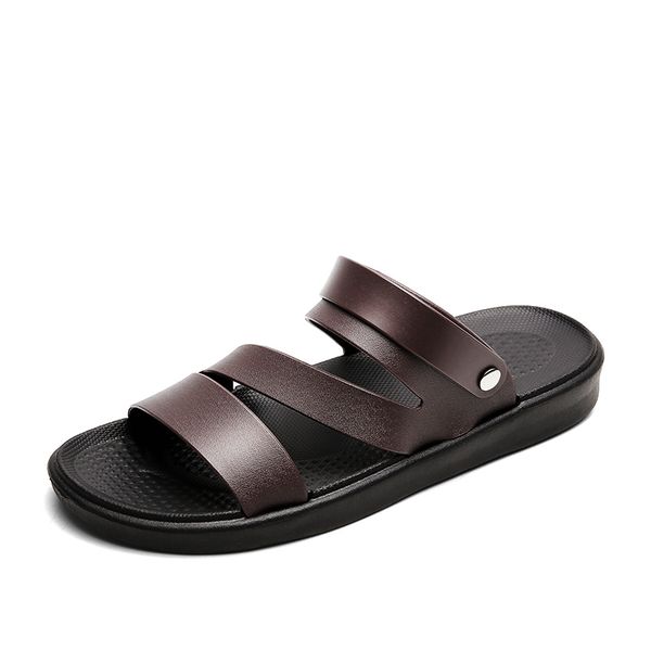 solid shoes pu flated fashion men outdoor open teen breathing antislip beach casual sandals summer, Black
solid shoes pu flated fashion men outdoor open teen breathing antislip beach casual sandals summer, Black