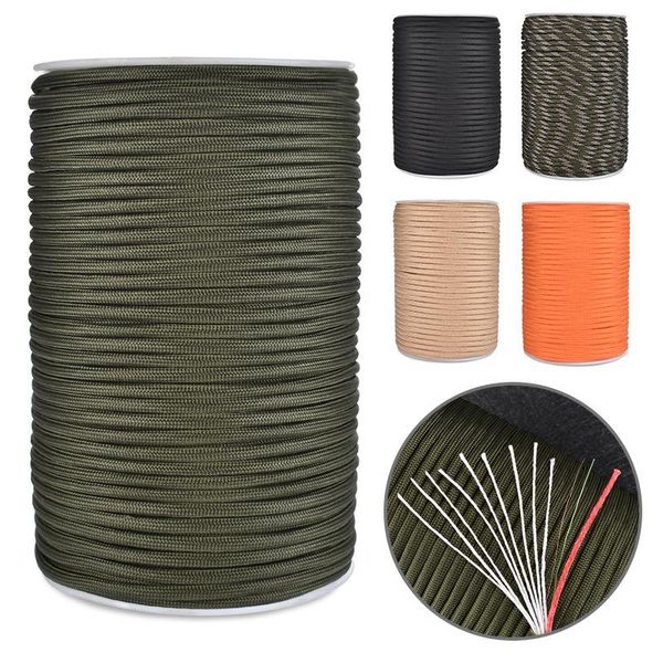 outdoor gadgets 4 color dia.4.5mm 12 stand cores paracord 100m for camping survival parachute fishing cord hiking firewire rope
outdoor gadgets 4 color dia.4.5mm 12 stand cores paracord 100m for camping survival parachute fishing cord hiking firewire rope