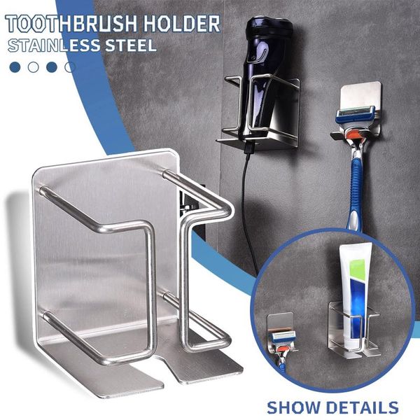 toothbrush holders premium bathroom holder stainless steel organizer punch-self-adhesive
toothbrush holders premium bathroom holder stainless steel organizer punch-self-adhesive