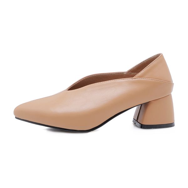 dress shoes woman high-heeled pumps square-heeled shoes toe-pointed toe spring big 33-46 size apricot f8p0, Black
dress shoes woman high-heeled pumps square-heeled shoes toe-pointed toe spring big 33-46 size apricot f8p0, Black