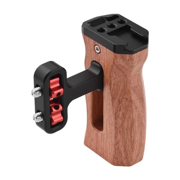 lighting & studio accessories universal camera cage left/right side handle wooden hand grip with 1/4 screw hole cold shoe mount for
lighting & studio accessories universal camera cage left/right side handle wooden hand grip with 1/4 screw hole cold shoe mount for