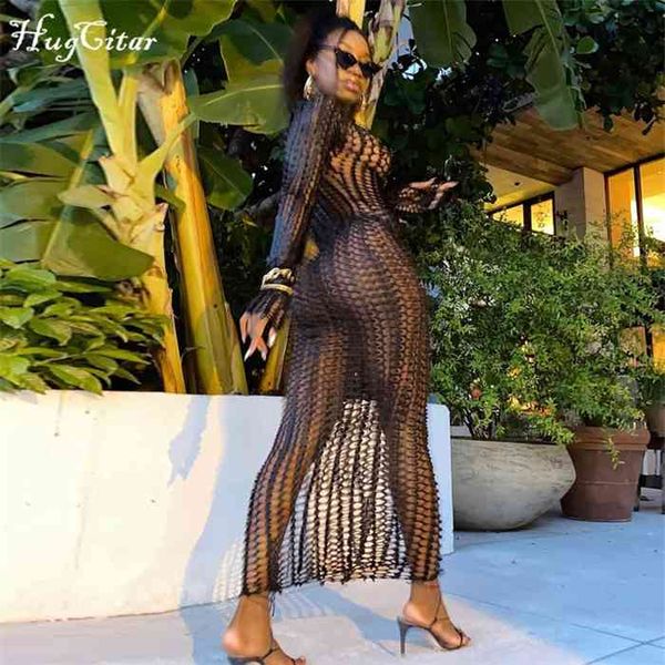 hugcitar long sleeve o- neck cut out see through maxi dress autumn winter women fashion patty club outfits, Black;gray
hugcitar long sleeve o- neck cut out see through maxi dress autumn winter women fashion patty club outfits, Black;gray