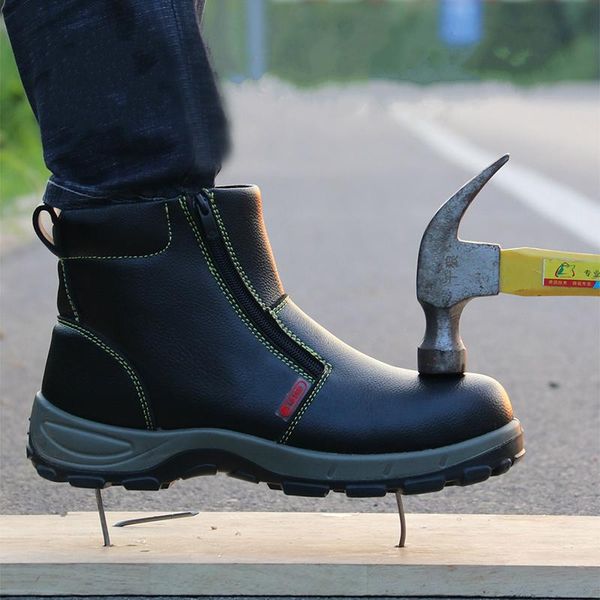 boots plus size safety for men casual genuine leather work shoes steel toe cap working boot worker security ankle botas sapatos, Black
boots plus size safety for men casual genuine leather work shoes steel toe cap working boot worker security ankle botas sapatos, Black