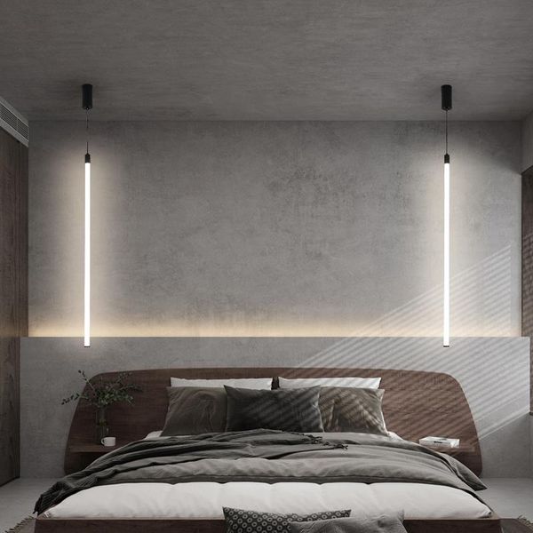 pendant lamps lodooo black modern led lights for hall kitchen living room bedroom bedside acrylic tube luminous 
pendant lamps lodooo black modern led lights for hall kitchen living room bedroom bedside acrylic tube luminous