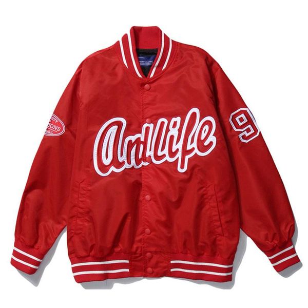 mens bomber jackets letter embroidery patch fashion men college streetwear jackets male casual baseball uniform coats clothing, Black;brown
mens bomber jackets letter embroidery patch fashion men college streetwear jackets male casual baseball uniform coats clothing, Black;brown