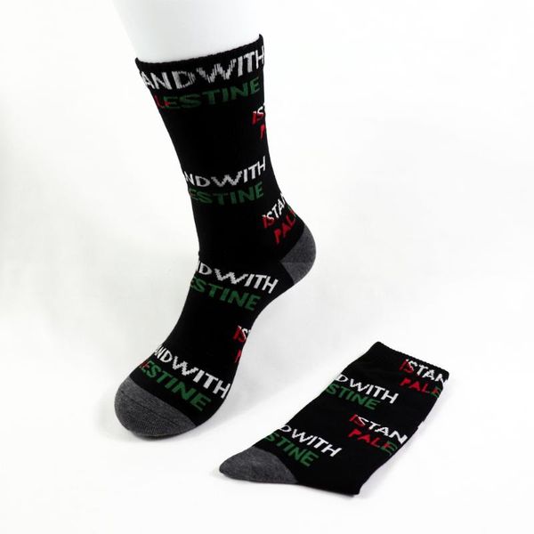 men's socks i stand with palestine , om support cycling movement casual cotton, Black
men's socks i stand with palestine , om support cycling movement casual cotton, Black