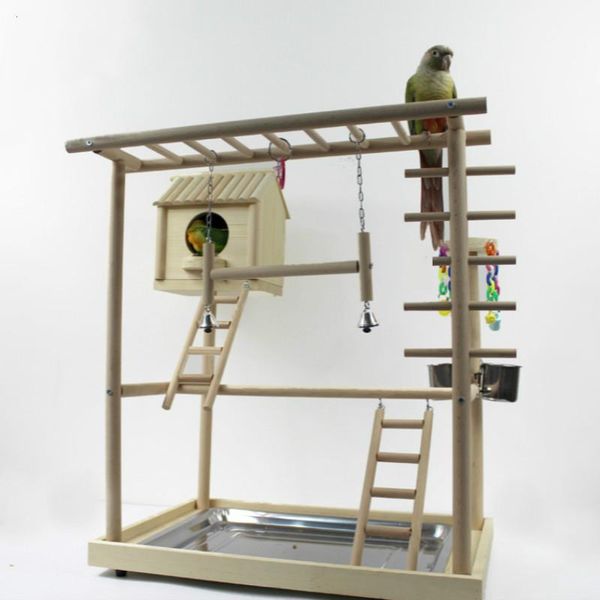parrot interactive playground stand ladder swing bite string bird shelf house bird nest heightening
parrot interactive playground stand ladder swing bite string bird shelf house bird nest heightening