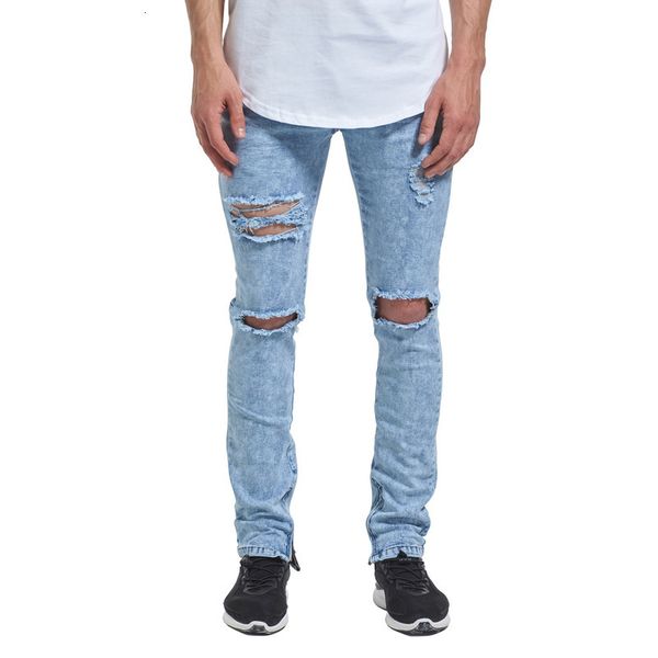 men slim jas fashion street style herfst and winter new broek footwear rits jeans, Blue
men slim jas fashion street style herfst and winter new broek footwear rits jeans, Blue