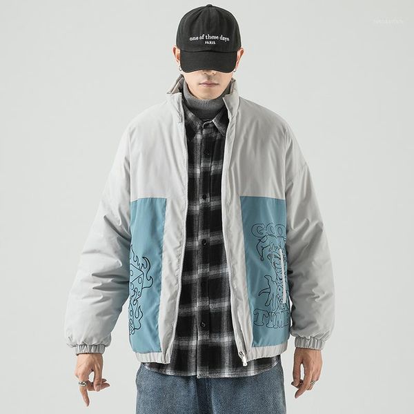 men's down & parkas 2021 autumn padded coat bomber jacket men clown printed thicken windbreaker plus size street pilot zipper outerwear, Black
men's down & parkas 2021 autumn padded coat bomber jacket men clown printed thicken windbreaker plus size street pilot zipper outerwear, Black