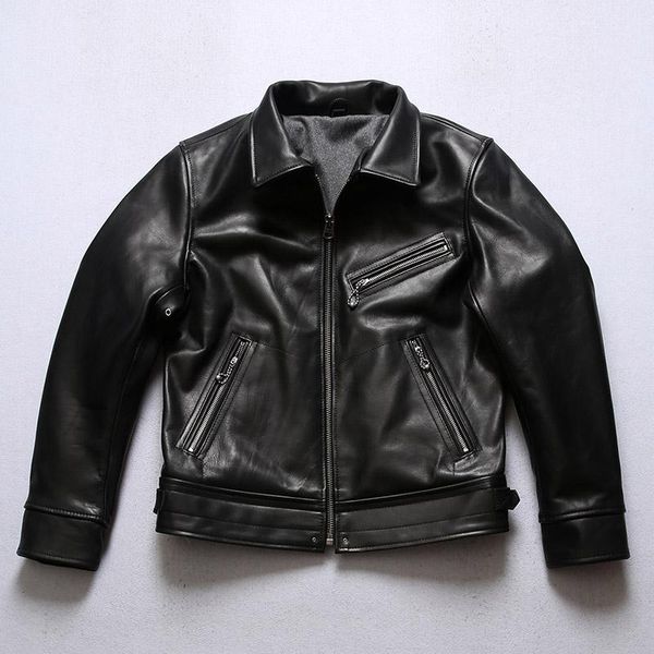men's leather & faux mhld700 rockcanroll super quality coat genuine cow cowhide wool lining stylish durable vintage jacket, Black
men's leather & faux mhld700 rockcanroll super quality coat genuine cow cowhide wool lining stylish durable vintage jacket, Black