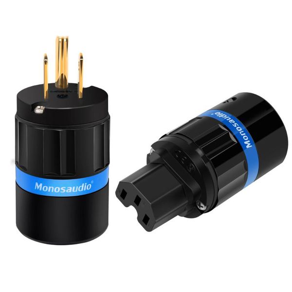 smart power plugs monosaudio m104g/f104g hi-end copper us plug pure 24k gold plated hifi audio diy cable connector iec
smart power plugs monosaudio m104g/f104g hi-end copper us plug pure 24k gold plated hifi audio diy cable connector iec