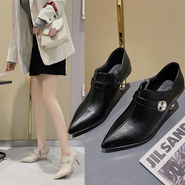 dress shoes 2021 fashion women beige pointed toe elastic ankle boots heels sandals casual high, Black
dress shoes 2021 fashion women beige pointed toe elastic ankle boots heels sandals casual high, Black